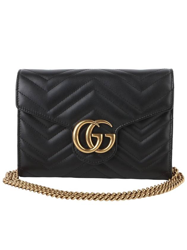 474575 GG Marmont Matelasse WOC Chain Cross Bag 33537 - GUCCI - BALAAN 1