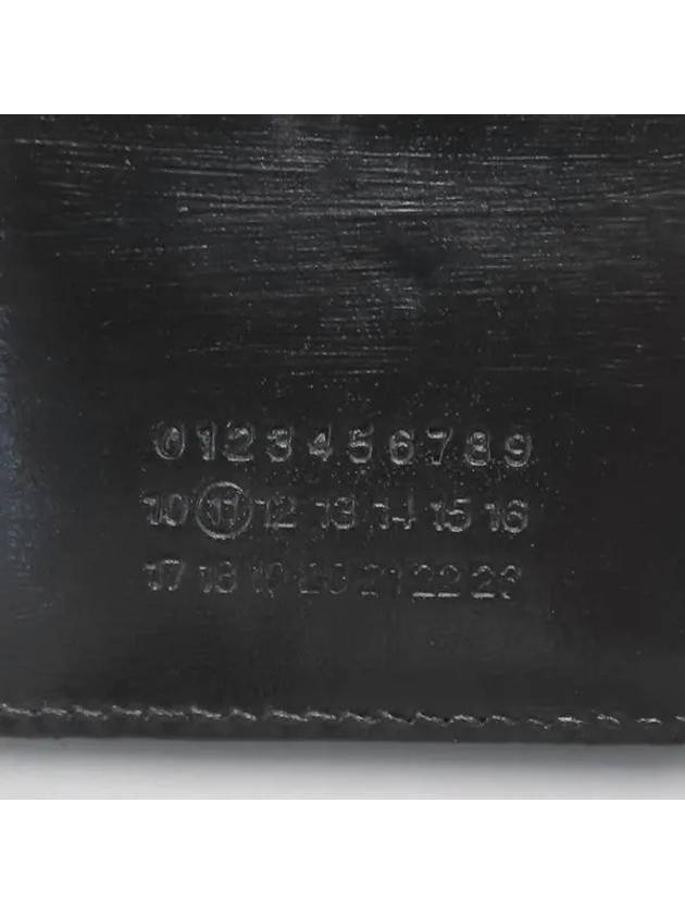 Maison Margiela black half wallet - MAISON MARGIELA - BALAAN 4