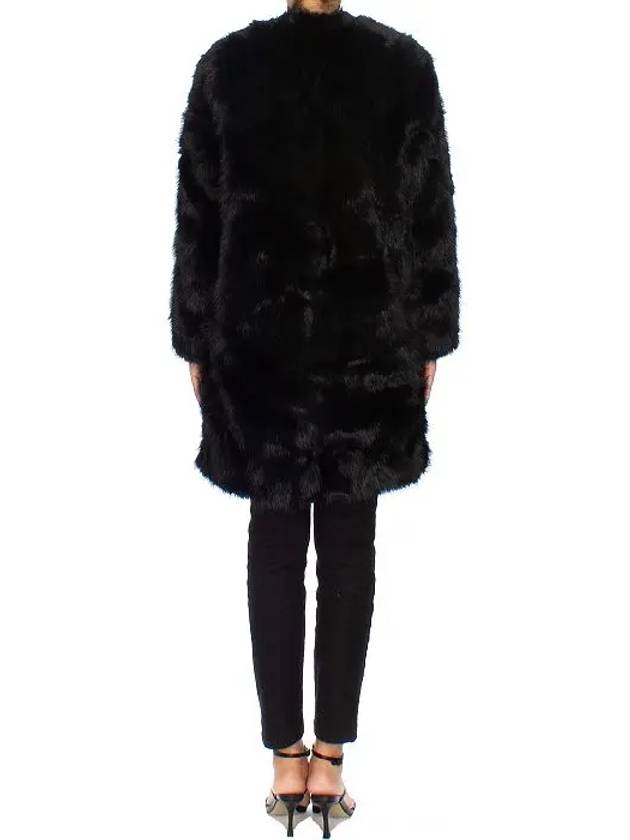 Milas Mid Length Faux Fur Coat Black - ZADIG & VOLTAIRE - BALAAN 8