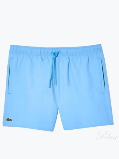 Men's Light Quick Dry Swim Shorts Blue - LACOSTE - BALAAN 2