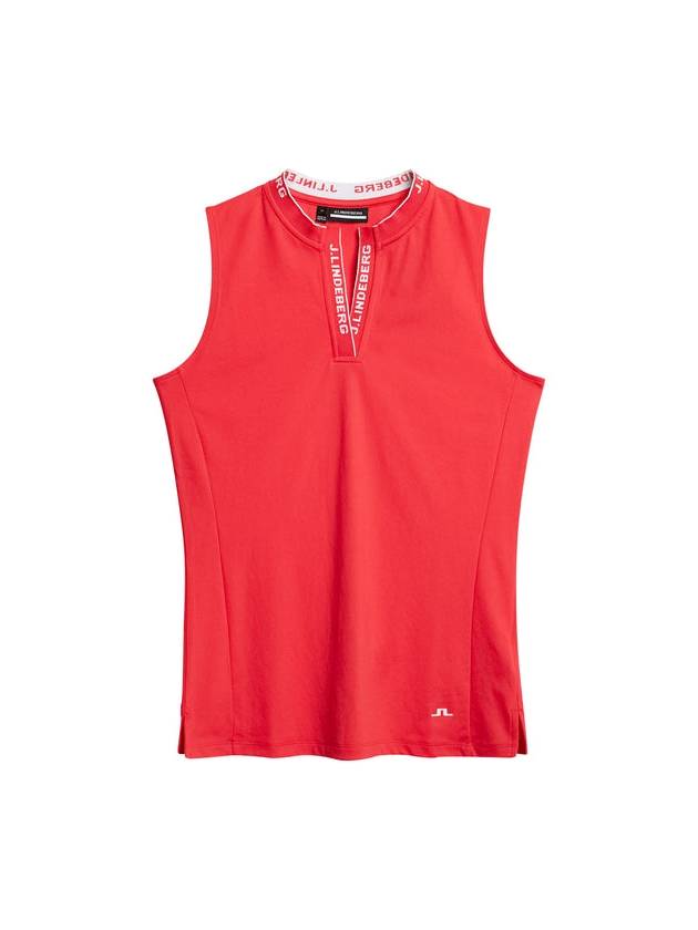 Women's Leya Sleeveless Red - J.LINDEBERG - BALAAN 1