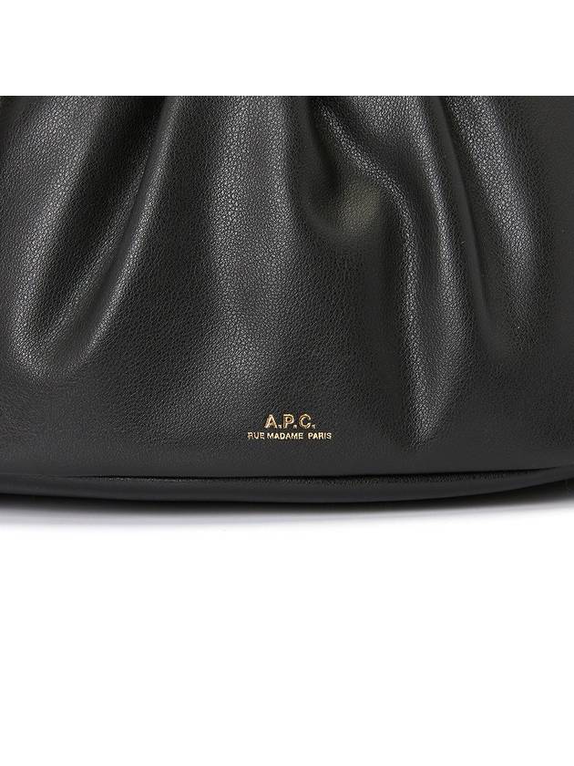 Ninon Drawstring Cross Bag Black - A.P.C. - BALAAN 9