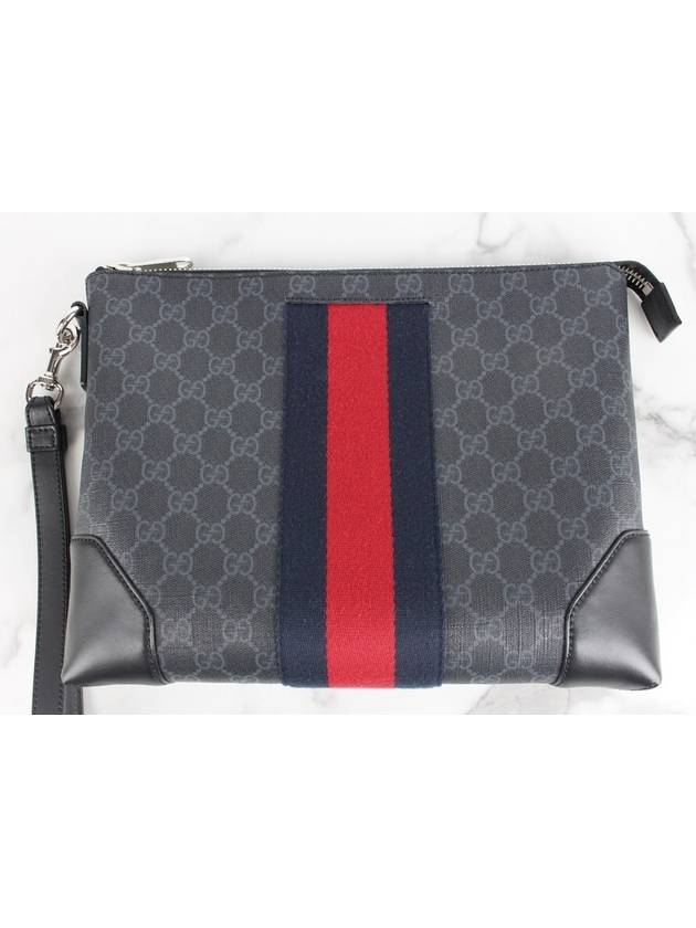 GG Supreme Web Strap Pouch - GUCCI - BALAAN 3