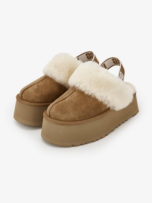 Funkette Platform Slippers Chestnut - UGG - BALAAN 2