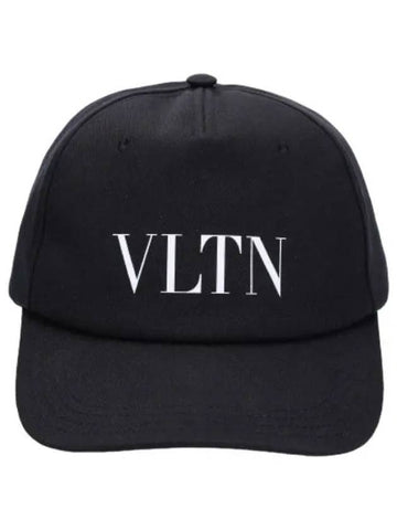 logo ball cap black hat - VALENTINO - BALAAN 1