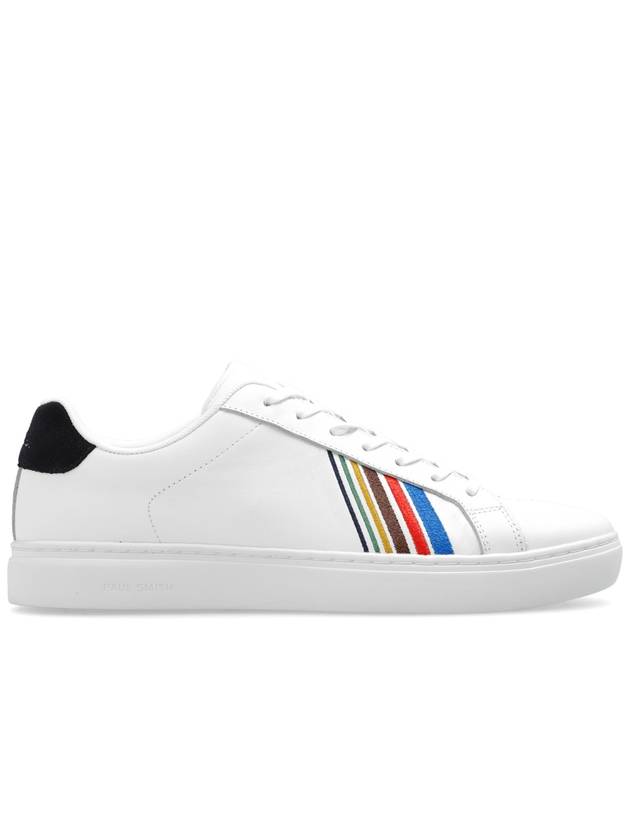 Rex Sports Striped Leather Low Top Sneakers White - PAUL SMITH - BALAAN 2