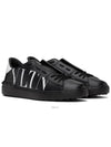 open low top sneakers black - VALENTINO - BALAAN 3