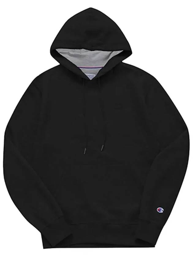 Powerblend C Logo Hoodie Black - CHAMPION - BALAAN 5