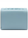 Baguette Micro Tri Fold Wallet Light Blue 8M0395AT00F1PQI - FENDI - BALAAN 5