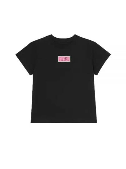 Logo Short Sleeve T-Shirt Black - MAISON MARGIELA - BALAAN 2