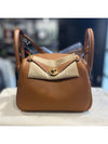 Lindy Mini Bag Brown - HERMES - BALAAN 3