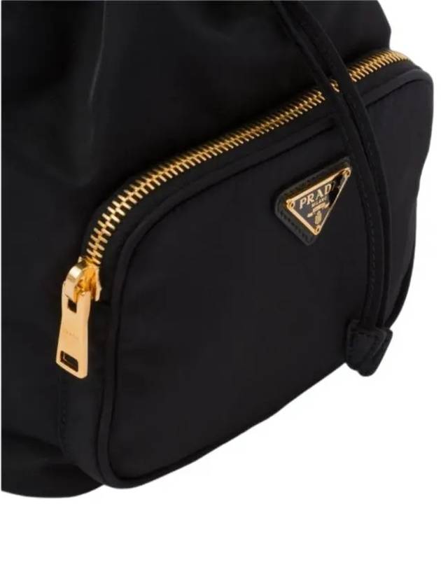 Duet Re-Nylon Bucket Bag Black - PRADA - BALAAN 5