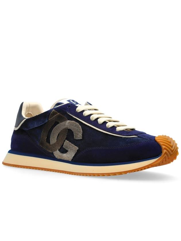 Dolce & Gabbana Sneakers DG Cushion, Men's, Navy Blue - DOLCE&GABBANA - BALAAN 4