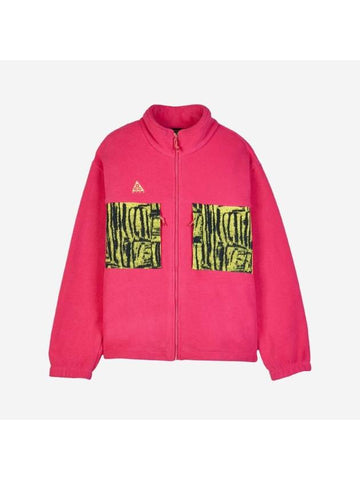 ACG Microfleece Bomber Jacket Rush Pink - NIKE - BALAAN 1