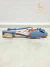 Used luxury goods Lewis It 6 Ferragamo Vara Pelma denim women s sandals - SALVATORE FERRAGAMO - BALAAN 1