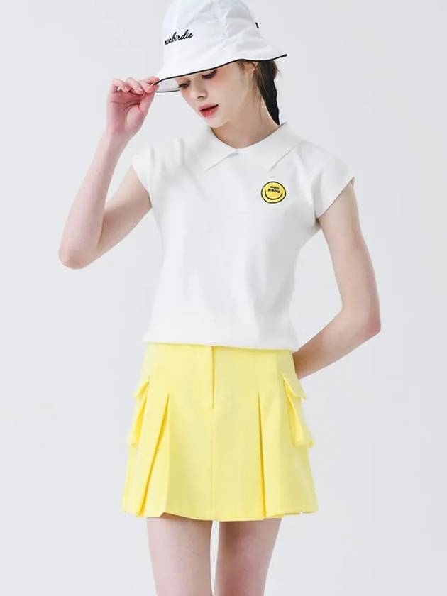 Vivid Cargo Skirt YELLOW - MONBIRDIE GOLF - BALAAN 6