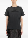 Reverse Logo Short Sleeve T-Shirt Washed Black - MAISON MARGIELA - BALAAN 3