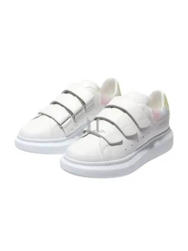 Velcro Leather Low Top Sneakers White - ALEXANDER MCQUEEN - BALAAN 2