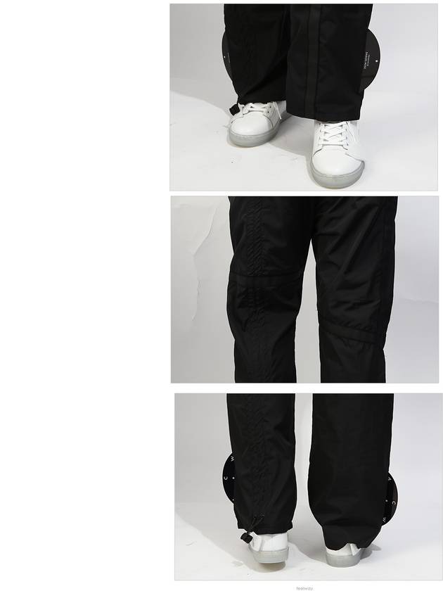 Patch circuit straight pants black - A-COLD-WALL - BALAAN 6