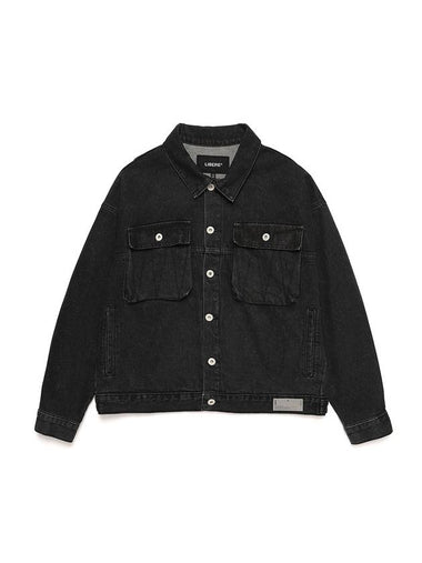 21 DENIM JACKET BLACK - LIBERE - BALAAN 1