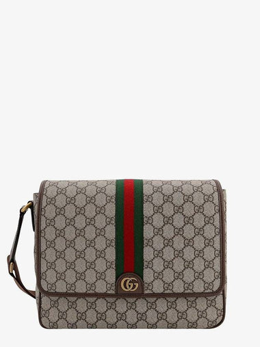 GG Supreme Web Band Messenger Bag Beige - GUCCI - BALAAN 1