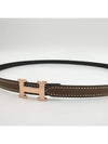 Focus Belt 13mm Women s Double Sided Reversible Leather Strap Etope H065538CABD - HERMES - BALAAN 2