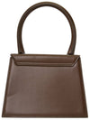 Le Grand Chiquito Large Signature Tote Bag Midnight Brown - JACQUEMUS - BALAAN 5