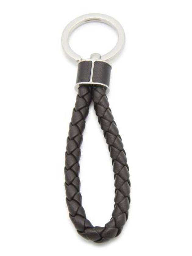 Intrecciato Leather Key Holder Fondant - BOTTEGA VENETA - BALAAN 5