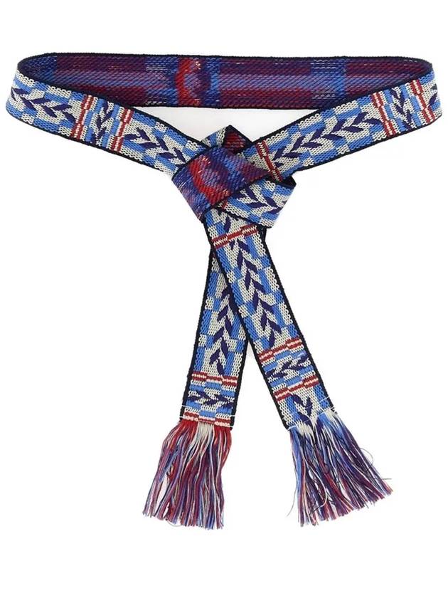 Etka Tie Belt Royal Blue - ISABEL MARANT - BALAAN.