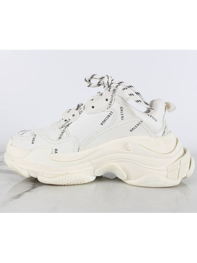 Multi Logo Triple S White 35 Domestic 220 - BALENCIAGA - BALAAN 6