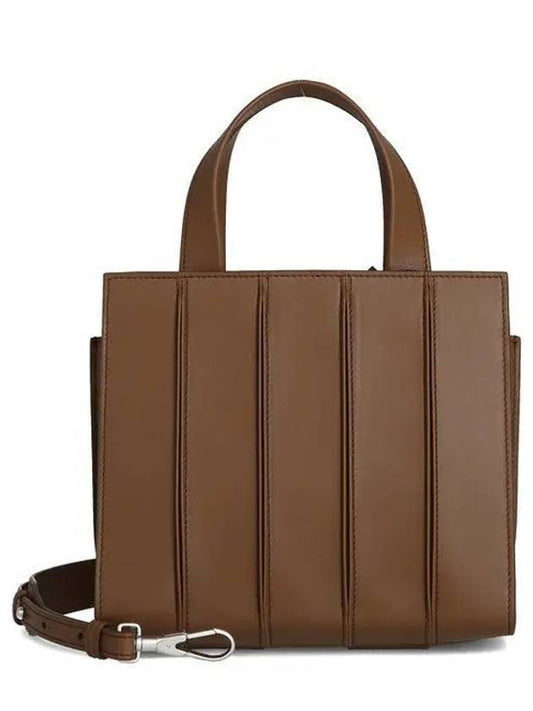 Leather Tote Bag Brown - MAX MARA - BALAAN 2