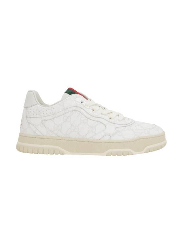 Re Web Low Top Sneakers Beige White - GUCCI - BALAAN 3