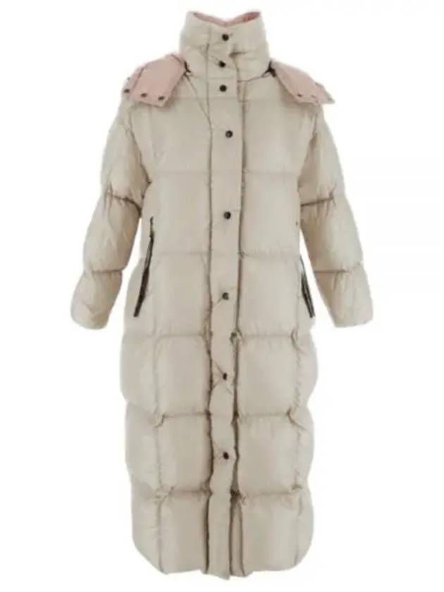 Women's Parnaiba Long Down Padding Beige - MONCLER - BALAAN 2