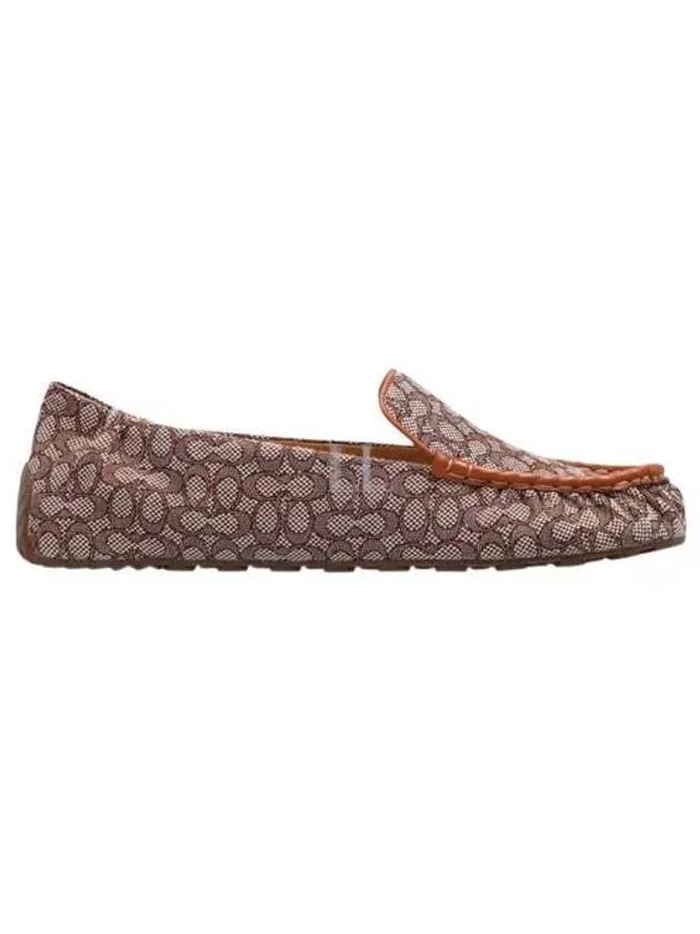 Ronnie Monogram Jacquard Loafer Brown - COACH - BALAAN 2