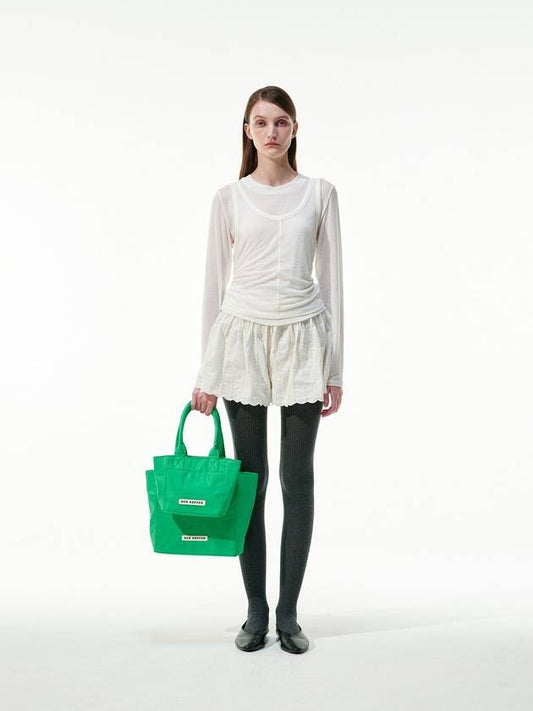 SHOPPER NYLON GREEN MD - DER KOFFER - BALAAN 2