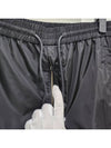 Drawstring Waistband Nylon Jogger Track Pants Black - JUUN.J - BALAAN 6