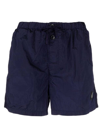 Men's Nylon Metal Swim Shorts Royal Blue - STONE ISLAND - BALAAN 1