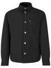 De Coeur Padded Over Long Sleeve Shirt Black - AMI - BALAAN 3