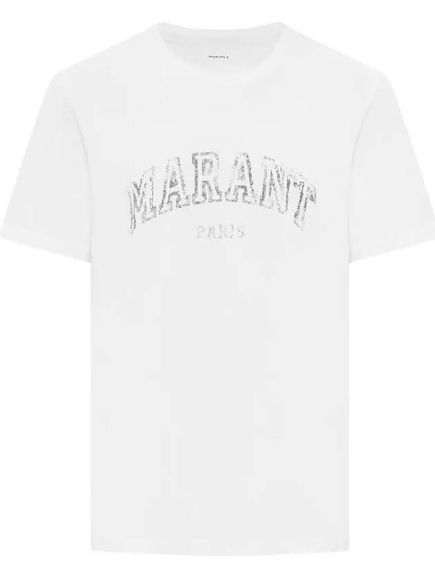 HONORE logo short sleeve t-shirt white - ISABEL MARANT - BALAAN 2