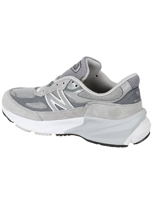 990V6 Castlerock Low-Top Sneakers Grey - NEW BALANCE - BALAAN 4