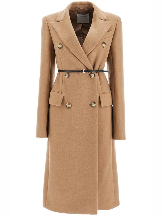 double-breasted cashmere blend coat - MAX MARA SPORTMAX - BALAAN 1