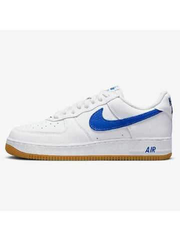 Air Force 1 Low Color of the Month Low Top Sneakers White Blue - NIKE - BALAAN 1