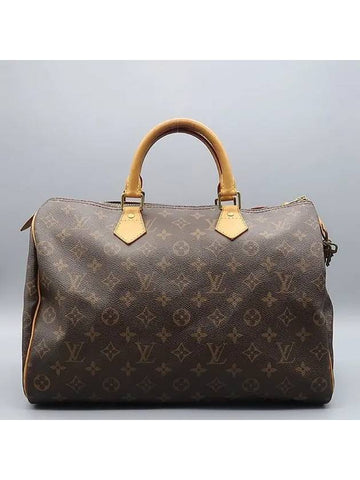 M41524 Monogram Canvas Speedy 35 Tote Bag - LOUIS VUITTON - BALAAN 1