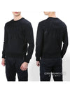 Men's Neoprene Thunder Black Sweatshirt PBJS204E E508C 01 - NEIL BARRETT - BALAAN 2