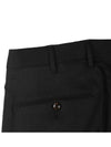 Virgin Wool Skinny Fit Slacks Black - PT TORINO - BALAAN 6