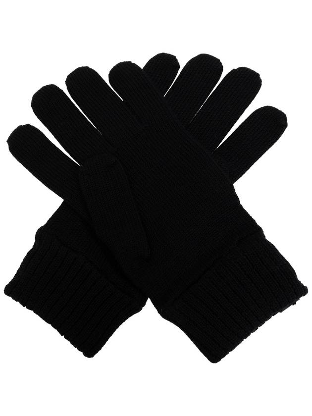 Brioni Wool Gloves, Men's, Black - BRIONI - BALAAN 3