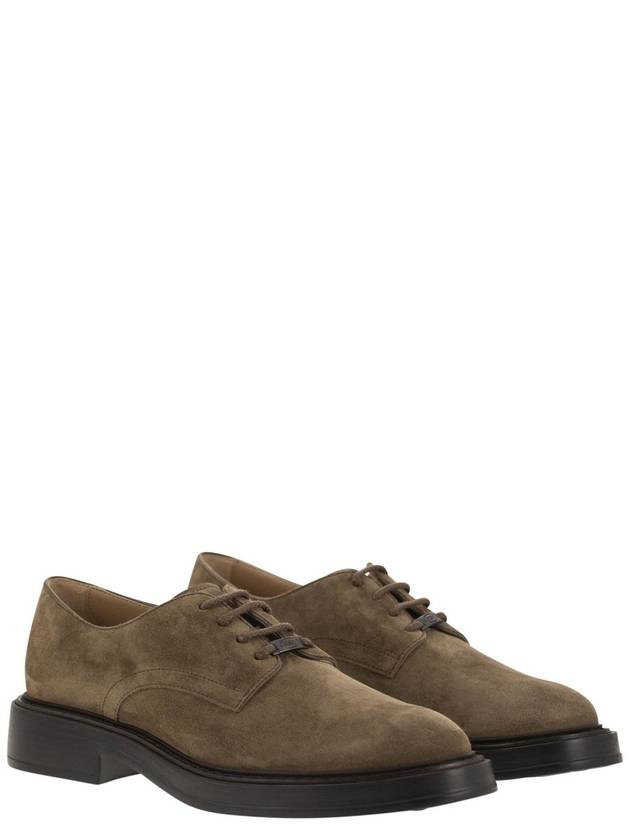 Suede lace-up - TOD'S - BALAAN 4