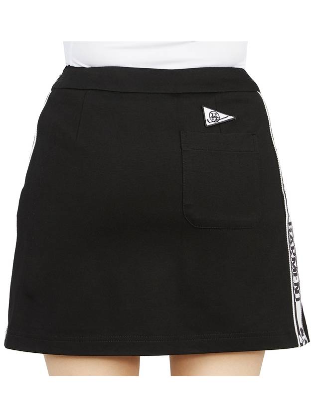 Women's Golf Over Mini Skirt Black - HORN GARMENT - BALAAN 8