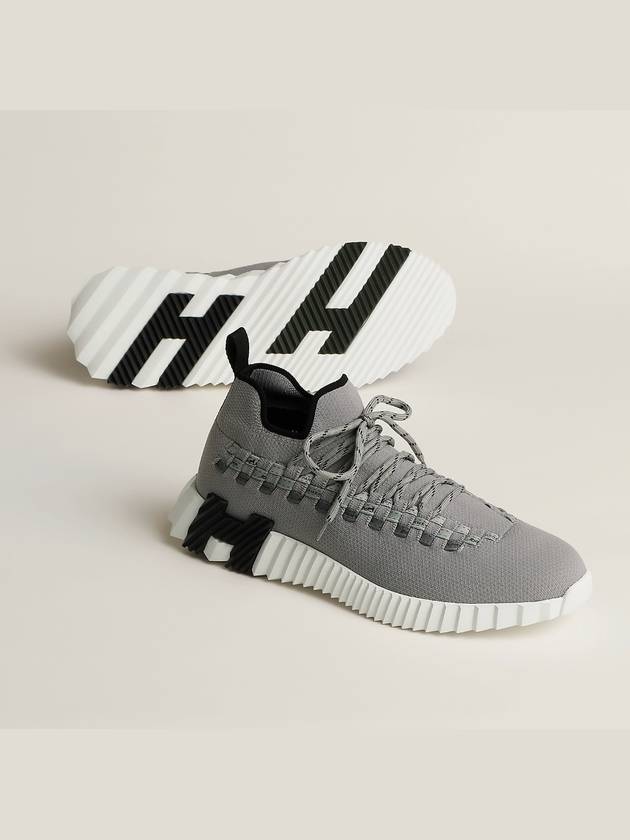 Flex Low Top Sneakers Grey - HERMES - BALAAN 6