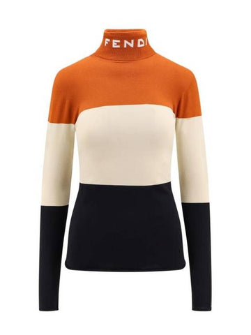 Sweater FZXB25ARV1 F1NY9 Multicolor - FENDI - BALAAN 1